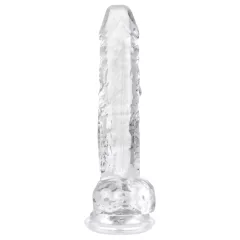 EasyToys - Transparent 17cm Dildo with Balls