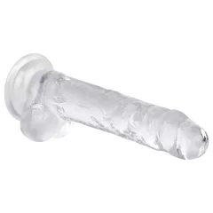 EasyToys - Transparent 17cm Dildo with Balls