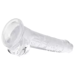 EasyToys - Transparent 17cm Dildo with Balls
