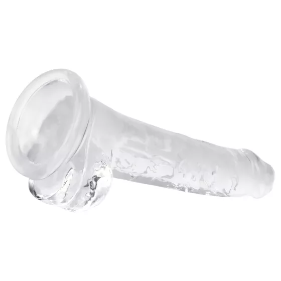 EasyToys - Transparent 17cm Dildo with Balls