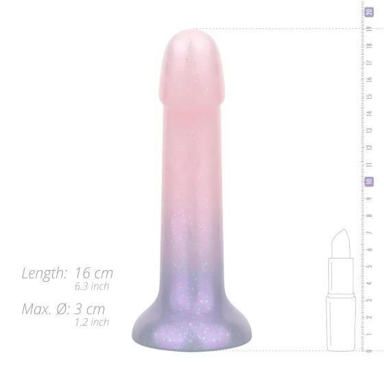 EasyToys Mermaid - Glitter Dildo - 6 (Pink)"