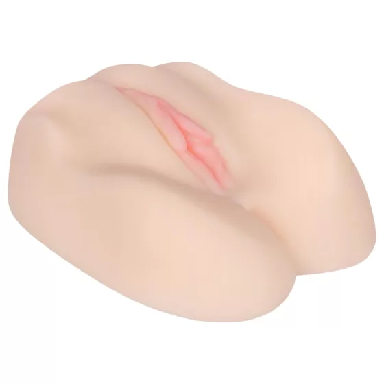 FWB - Ellen Rogers Realistic Vagina & Butt with Vibrator (Natural)