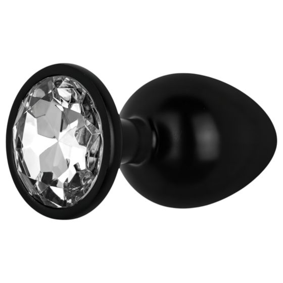 EasyToys Anal Collection - Black Gem Anal Plug - Size Small