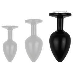 Easytoys Anal Collection - Black Gem Anal Plug - Large