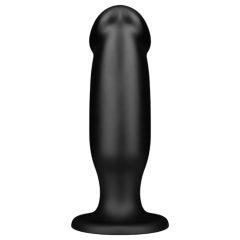 BUTTR AH-1 - Suction Cup Anal Dildo (Black)