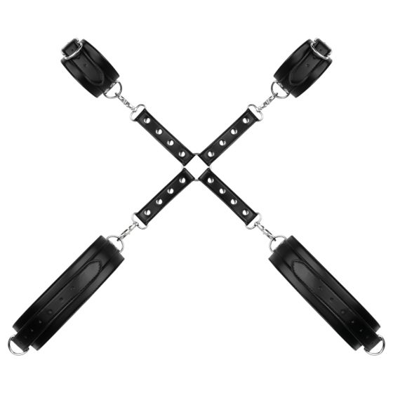 Bedroom Fantasies - Wrist and Thigh Cuffs (Black)