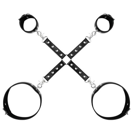 Bedroom Fantasies - Wrist and Thigh Cuffs (Black)