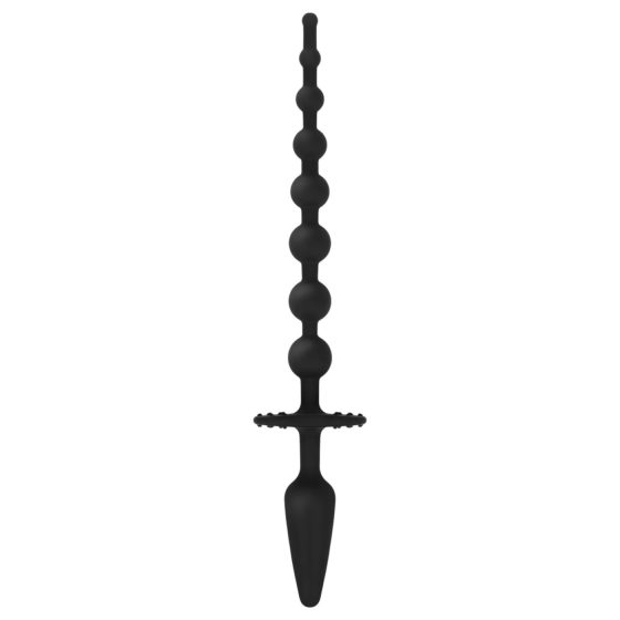 EasyToys - 2-in-1 Anal Plug (Black)