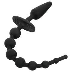 EasyToys - 2-in-1 Anal Plug (Black)
