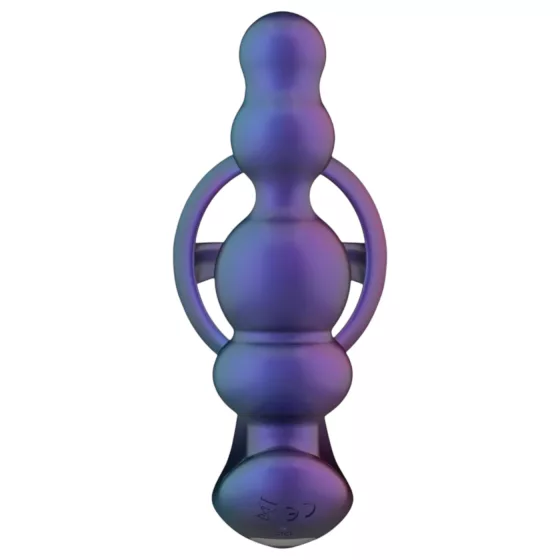 Hueman Stellar Force - anal vibrator and penis ring (purple)
