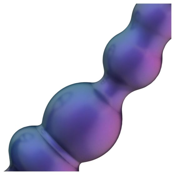 Hueman Stellar Force - Purple Anal Vibrator & Penis Ring Combo