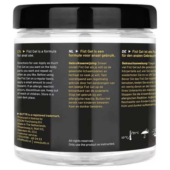 BUTTR - Non-Stick Fisting Gel (500ml)