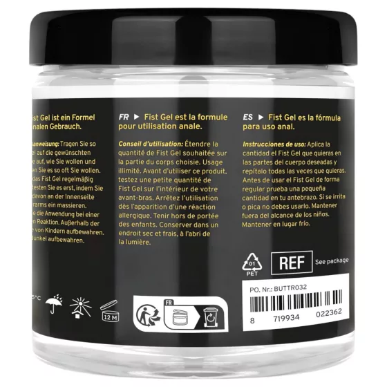 BUTTR - Non-Stick Fisting Gel (500ml)