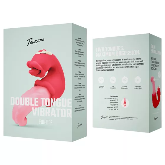 Teazers - Dual Tongue Vibrator (Pink)