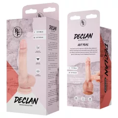   Real Fantasy Declan - lifelike dildo with foreskin (flesh-coloured) - 18 cm