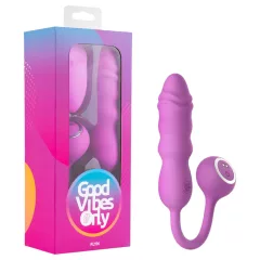   Good Vibes Only - bullet vibrating egg with remote control (pink)