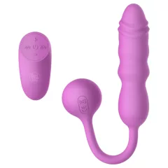   Good Vibes Only - bullet vibrating egg with remote control (pink)