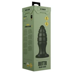 BUTTR Aftershock - giant anal plug (black) - 23 cm