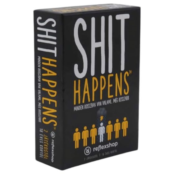 Shit Happens Classic - Board Game (Hungarian Edition)