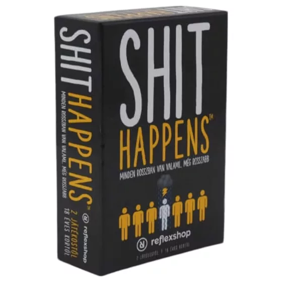 Shit Happens Classic - Board Game (Hungarian Edition)