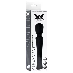 Pixey Aquamini - mini wand vibrator (black)