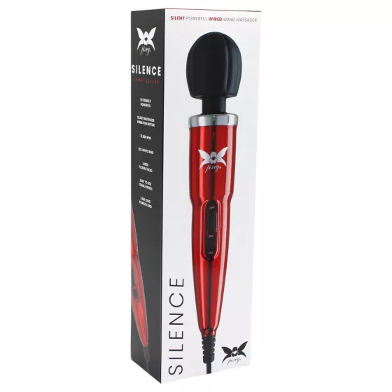 Pixey Silence - quiet massaging vibrator (red)