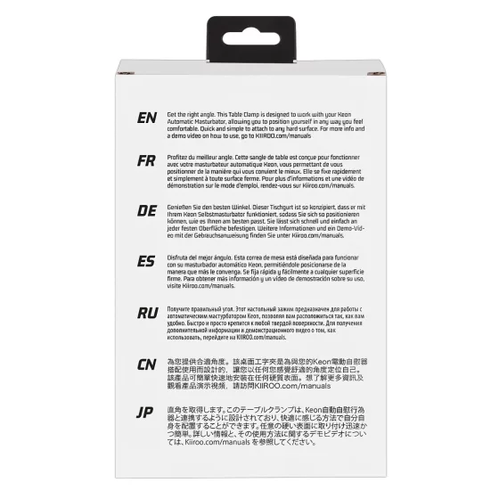 Kiiroo Keon - Hands-Free Pleasure Device (Black)