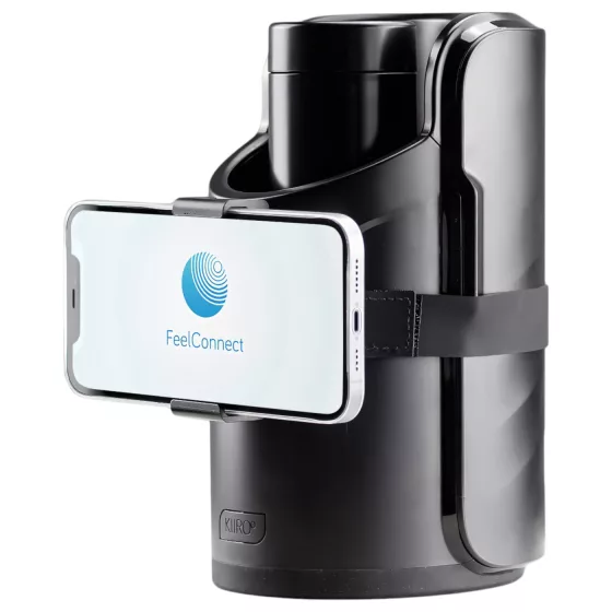 Kiiroo Keon - Black Masturbator with Phone Holder