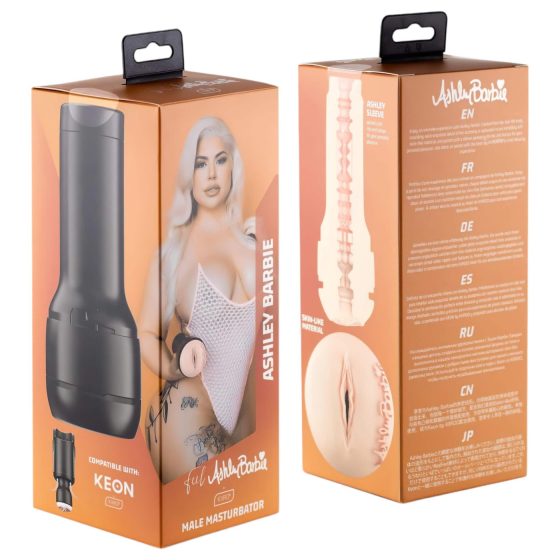 Kiiroo Ashley Barbie - Natural Masturbator Sleeve