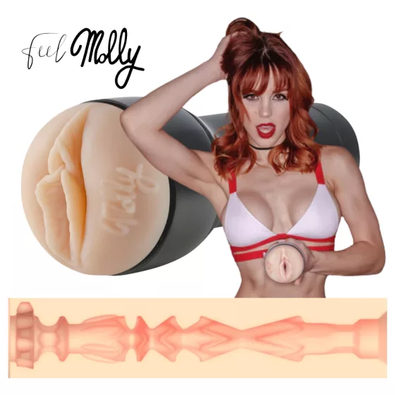 Kiiroo Molly Stewart - PowerBlow Compatible Pleasure Sleeve (Natural)