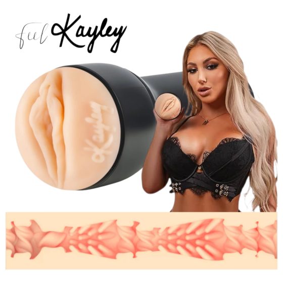 Kiiroo Kayley Gunner - Artificial Vagina - PowerBlow Compatible (Natural)