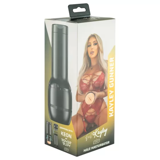 Kiiroo Kayley Gunner Masturbator – PowerBlow Compatible (Natural)