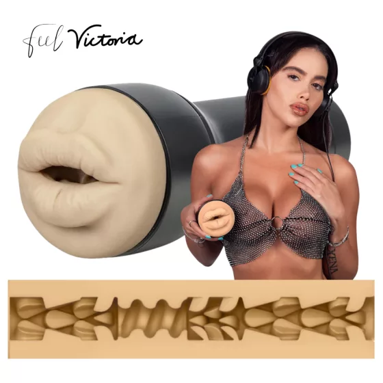 Kiiroo Victoria June – Lifelike Oral Masturbator – PowerBlow Compatible (Natural)