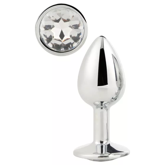 Gleaming Love - Silver Anal Plug