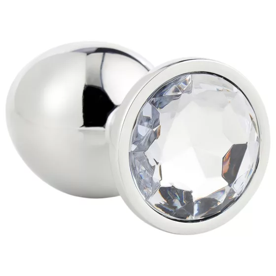 Gleaming Love - Silver Anal Plug