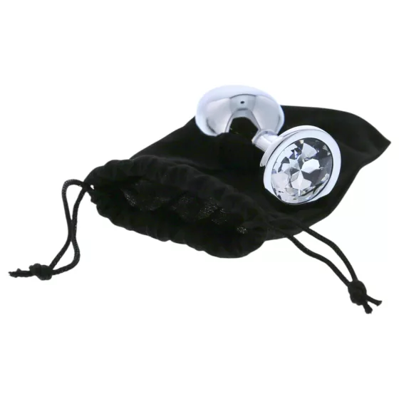 Gleaming Love - Silver Anal Plug