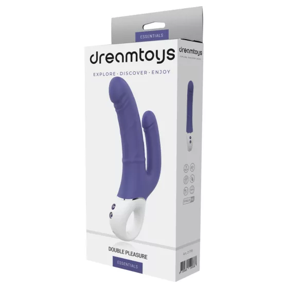 Dreamtoys Essentials - double vibrator (purple)