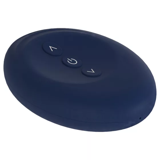 Goddess - wearable vibrating egg with remote control (dark blue)