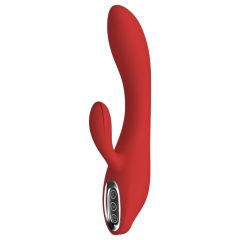   Red Revolution Sofia - Rechargeable Vibrator with Flexible Clitoral Arm (Red)