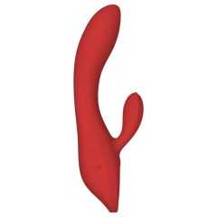  Red Revolution Sofia - Rechargeable Vibrator with Flexible Clitoral Arm (Red)