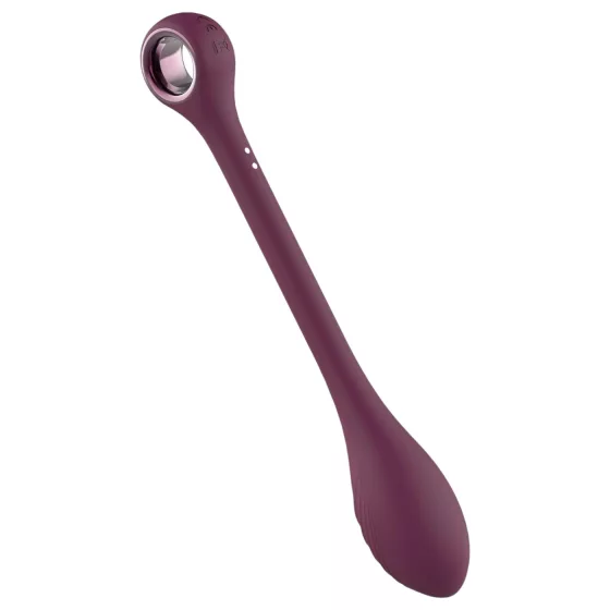 Glam - Rechargeable, Waterproof, Flexible G-Spot Vibrator (Purple)