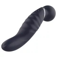 Glam - double-ended wand vibrator (dark grey)