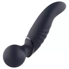 Glam - double-ended wand vibrator (dark grey)