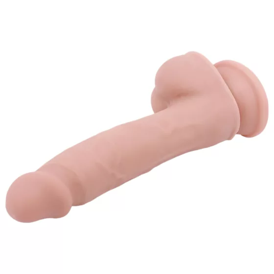 Mr. Dixx 7.6 - Suction Cup Dildo with Testicles - Natural (7.7 inches)