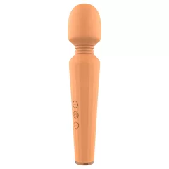 Glam - Rechargeable Massaging Vibrator (Orange)