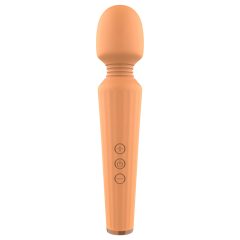 Glam - Rechargeable Massaging Vibrator (Orange)