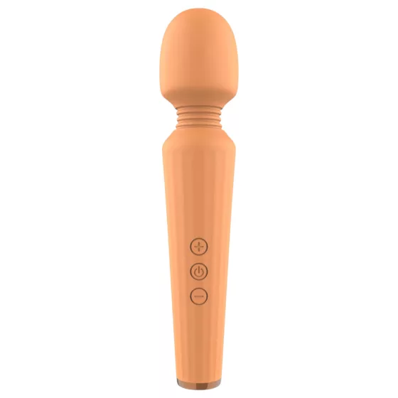 Glam - Rechargeable Massaging Vibrator (Orange)