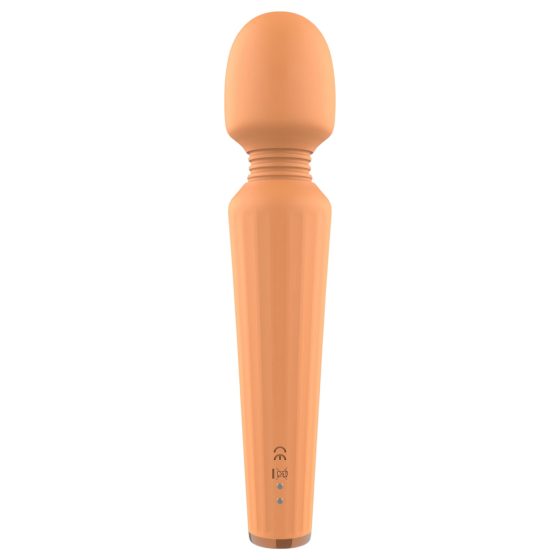 Glam - Rechargeable Massaging Vibrator (Orange)