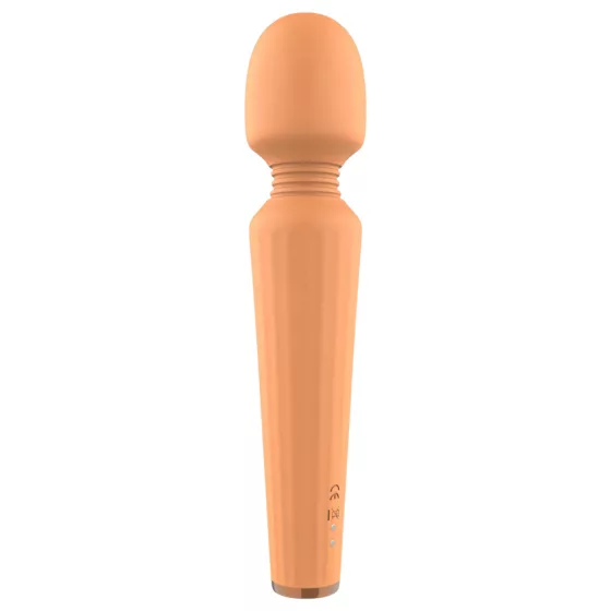Glam - Rechargeable Massaging Vibrator (Orange)