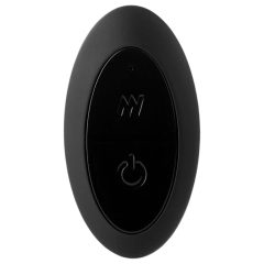   Glamour Glass - Tapered, Vibrant Glass Radio-Controlled Anal Vibrator